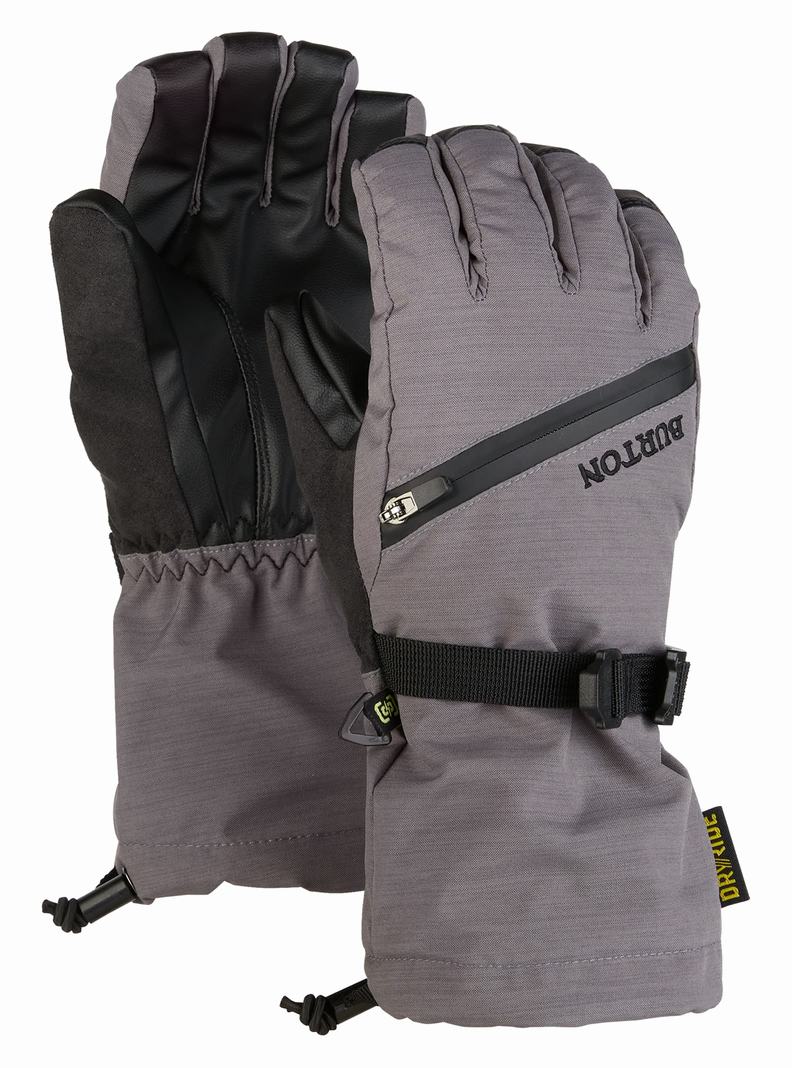 Burton Vent Rukavice Detske Siva | 20437-TVCL