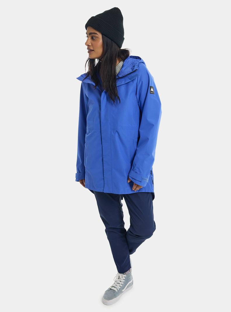 Burton Veridry 2L Rain Zimní Bunda Damske Modre | 85673-KDXW