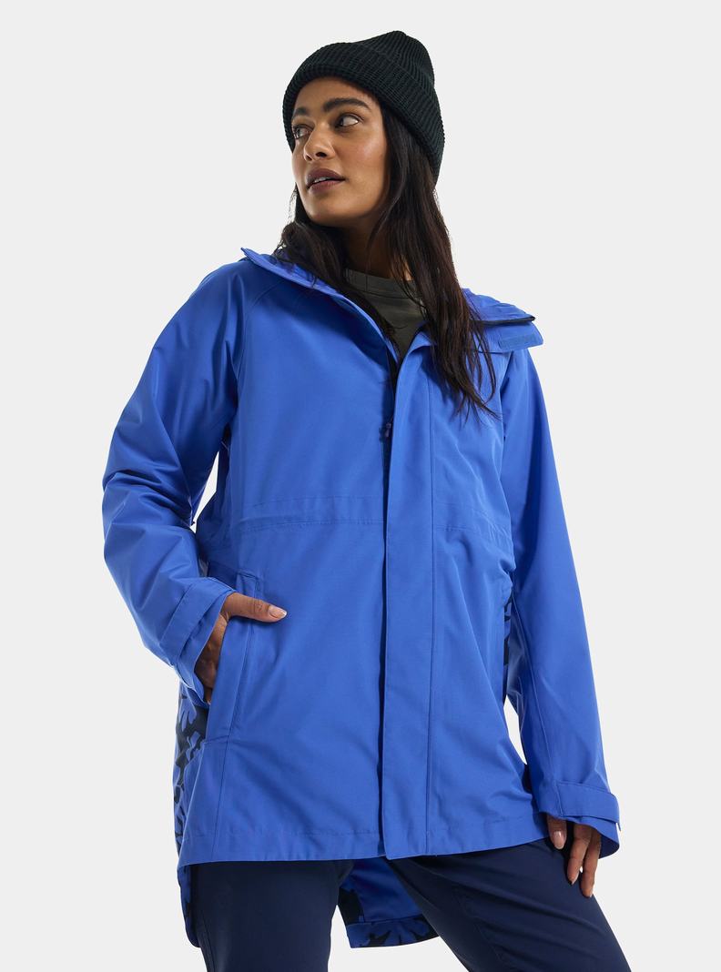 Burton Veridry 2L Rain Zimní Bunda Damske Modre | 85673-KDXW