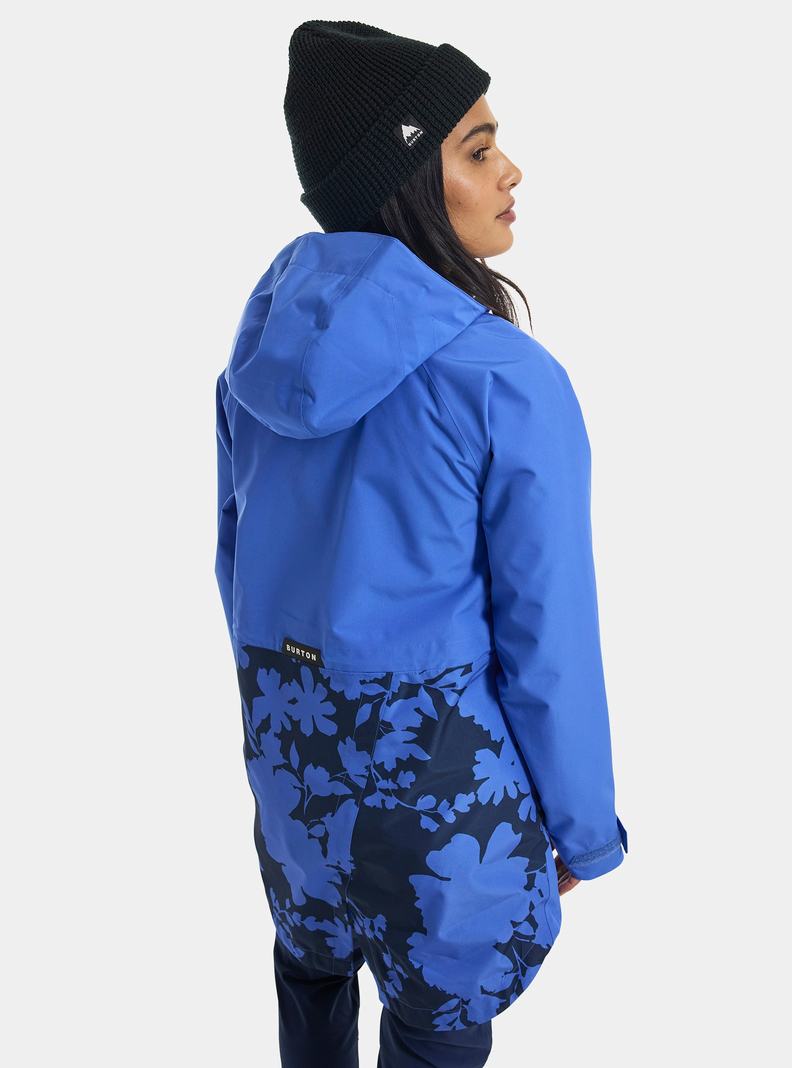 Burton Veridry 2L Rain Zimní Bunda Damske Modre | 85673-KDXW