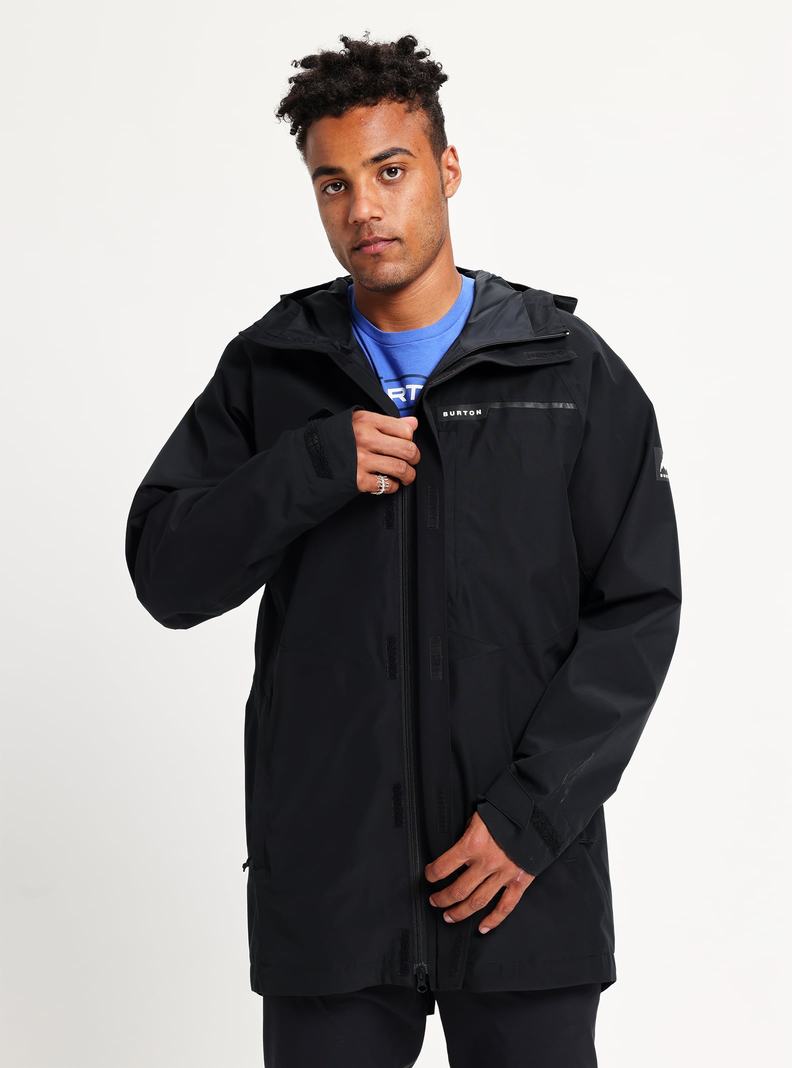 Burton Veridry 2L Rain Zimní Bunda Panske Čierne | 24683-FTVO