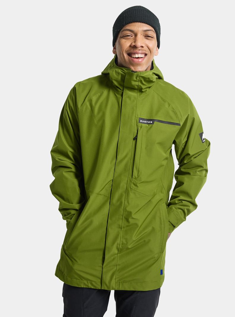 Burton Veridry 2L Rain Zimní Bunda Panske Zelene | 92014-CPHY