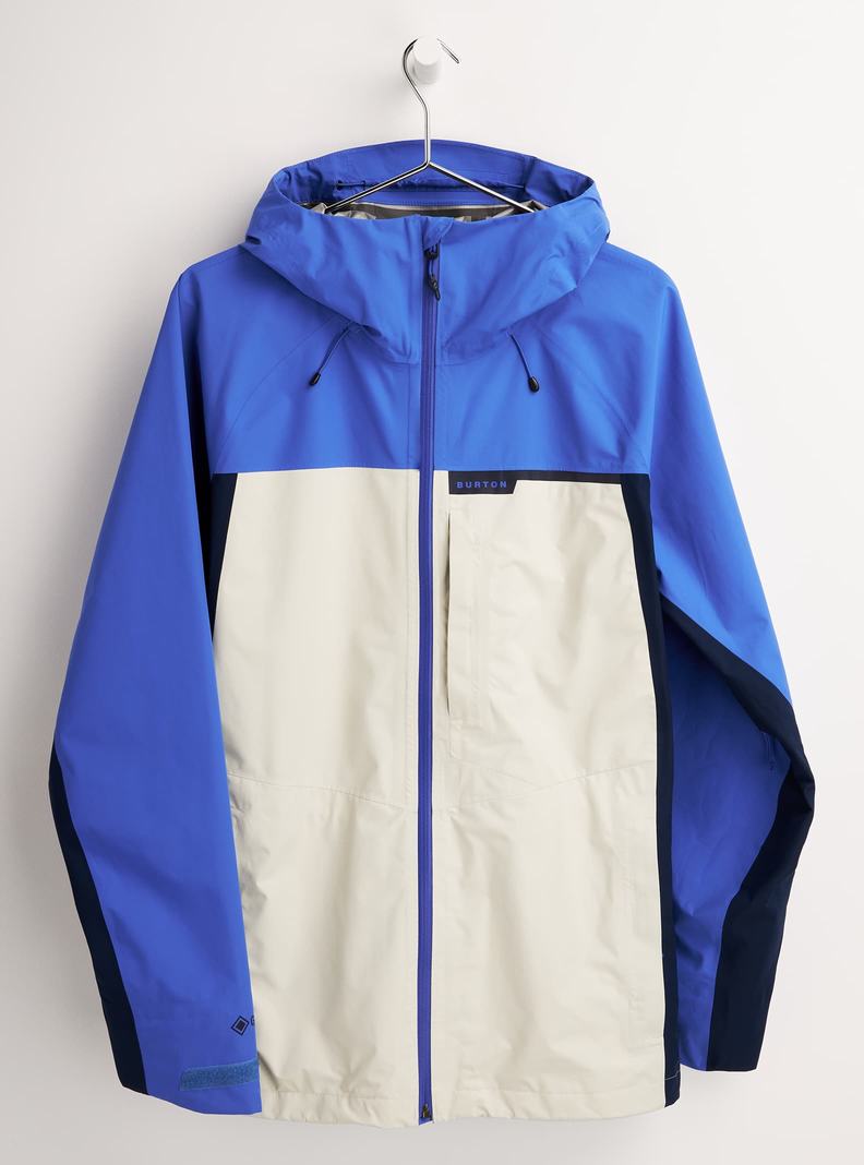 Burton Veridry GORE-TEX 2L Rain Zimní Bunda Panske Modre Strieborne Zelene | 04391-IULR