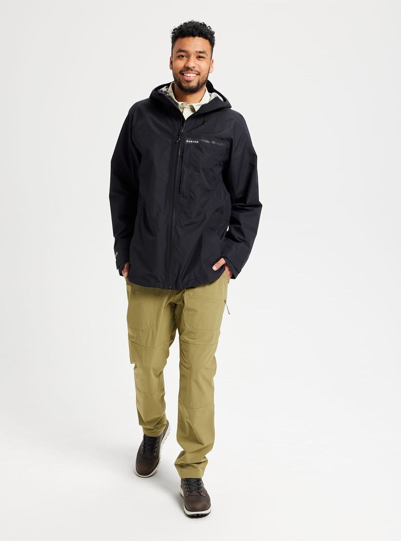 Burton Veridry GORE-TEX 2L Rain Zimní Bunda Panske Čierne | 38640-HXJK