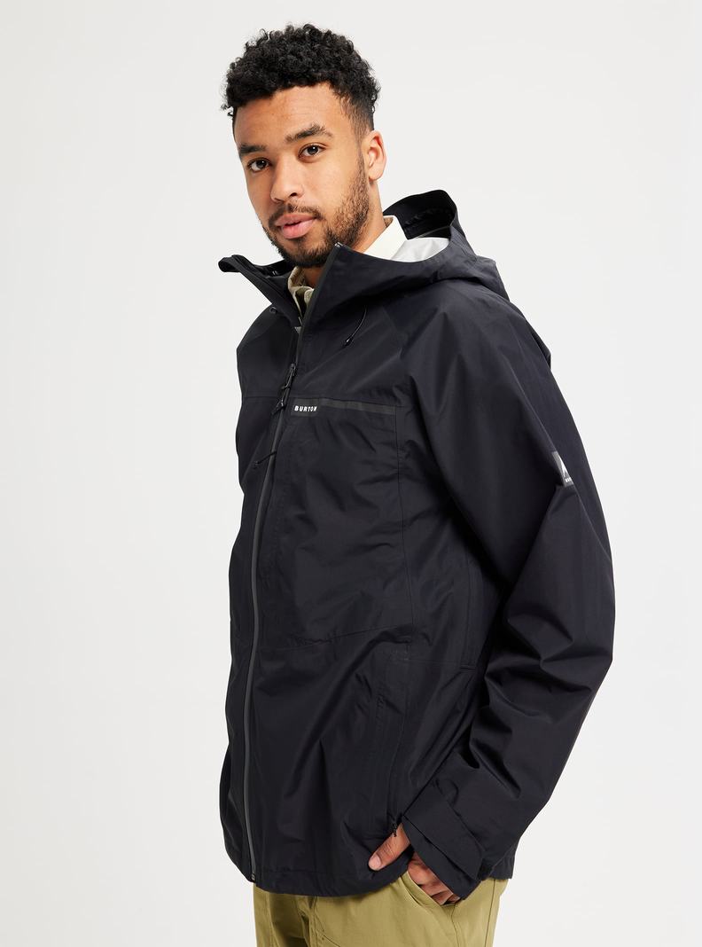 Burton Veridry GORE-TEX 2L Rain Zimní Bunda Panske Čierne | 38640-HXJK