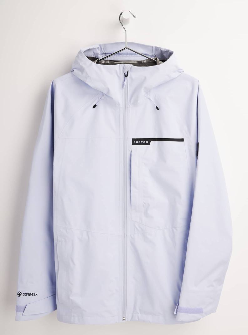 Burton Veridry GORE-TEX 2L Rain Zimní Bunda Panske Biele | 46780-ZNFJ