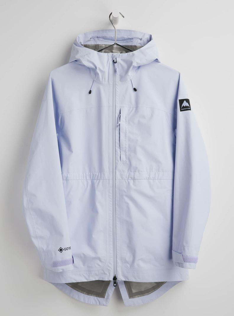 Burton Veridry GORE-TEX Rain Parka Zimní Bunda Damske Biele | 60842-ZHMC