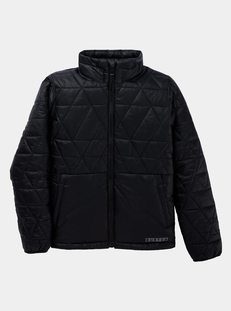 Burton Versatile Heat Insulated Zimní Bunda Detske Čierne | 02173-ZFXK