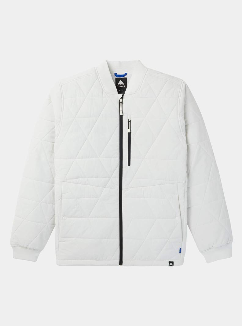 Burton Versatile Heat Insulated Zimní Bunda Panske Biele | 74381-GTNE