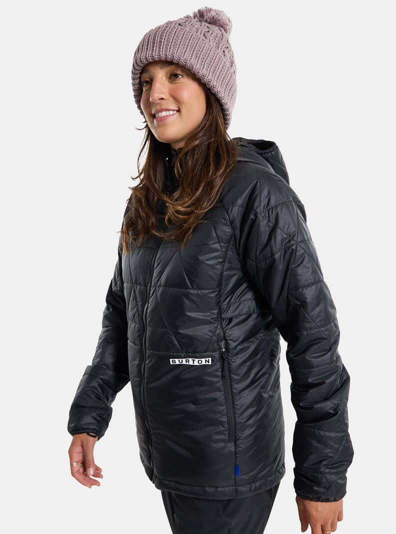 Burton Versatile Heat S Kapucňou Syntetická Insulated Zimní Bunda Damske Čierne | 50328-GYLE
