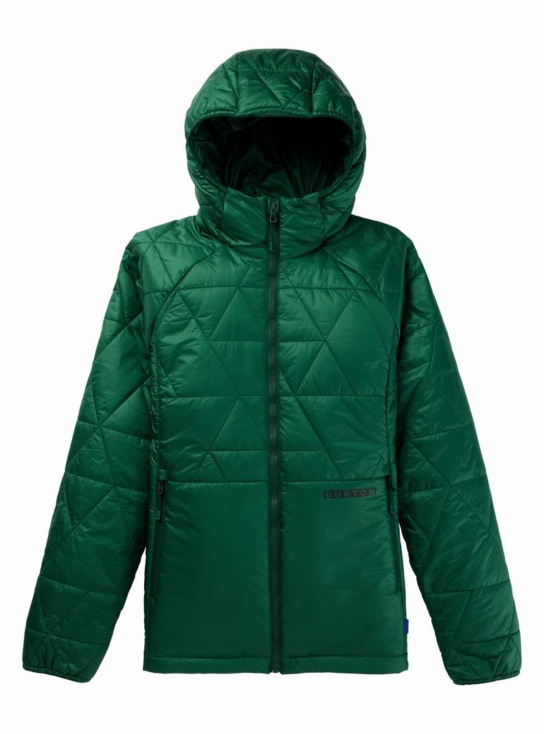 Burton Versatile Heat S Kapucňou Syntetická Insulated Zimní Bunda Damske Hnede | 64890-XLYT