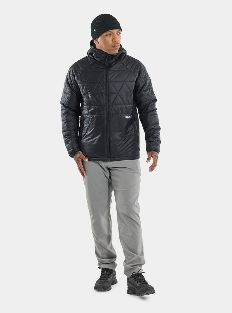 Burton Versatile Heat S Kapucňou Syntetická Insulated Zimní Bunda Panske Čierne | 75820-ECNB