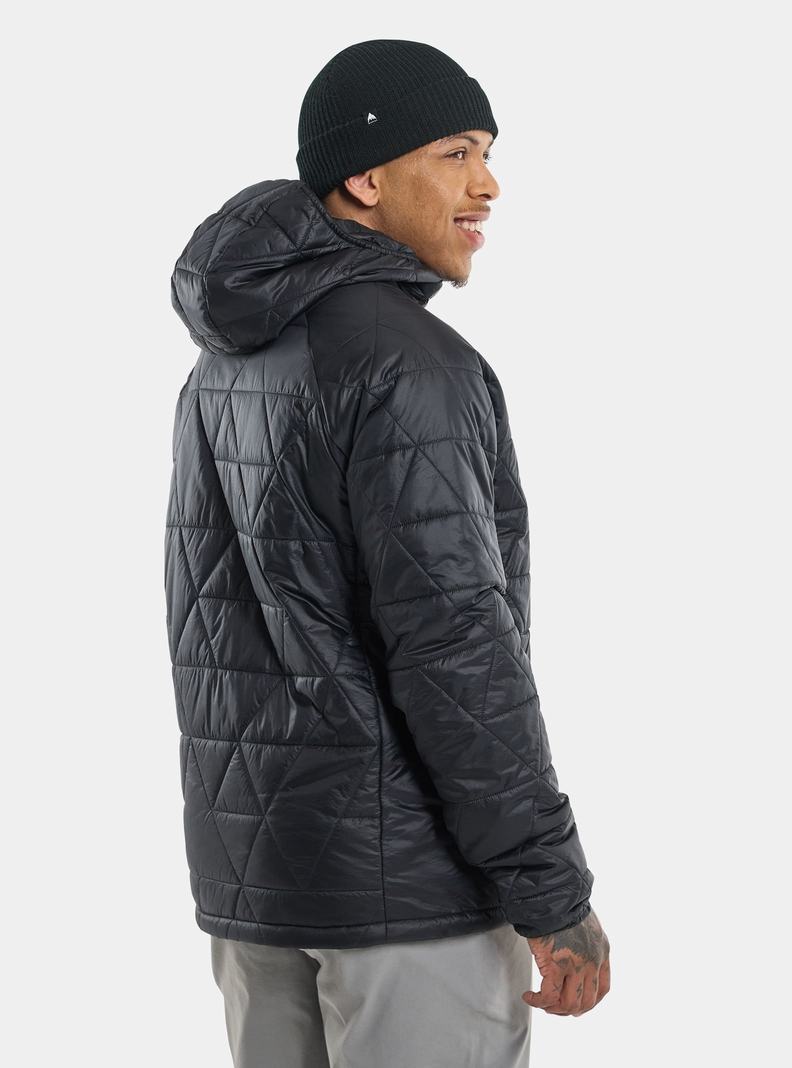 Burton Versatile Heat S Kapucňou Syntetická Insulated Zimní Bunda Panske Čierne | 75820-ECNB