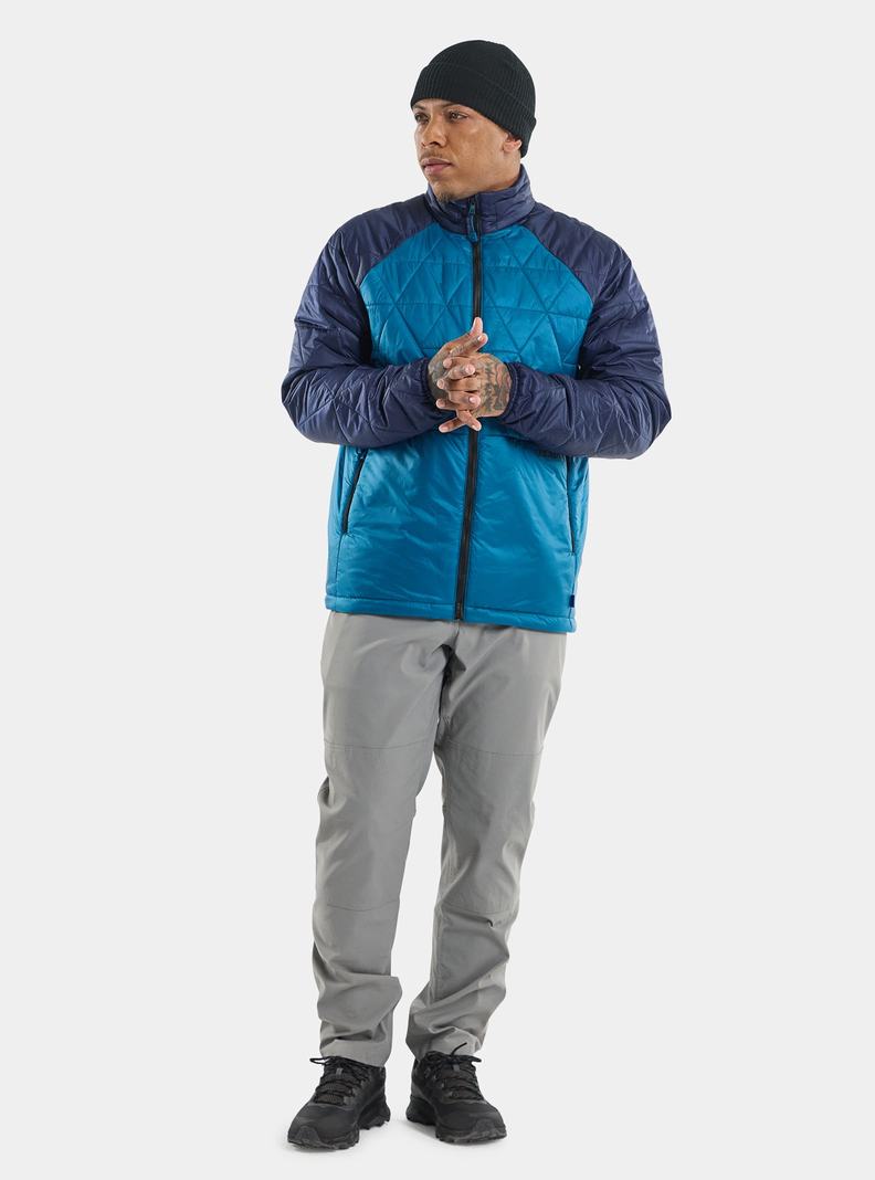 Burton Versatile Heat Syntetická Insulated Zimní Bunda Panske Modre | 31204-SWEC