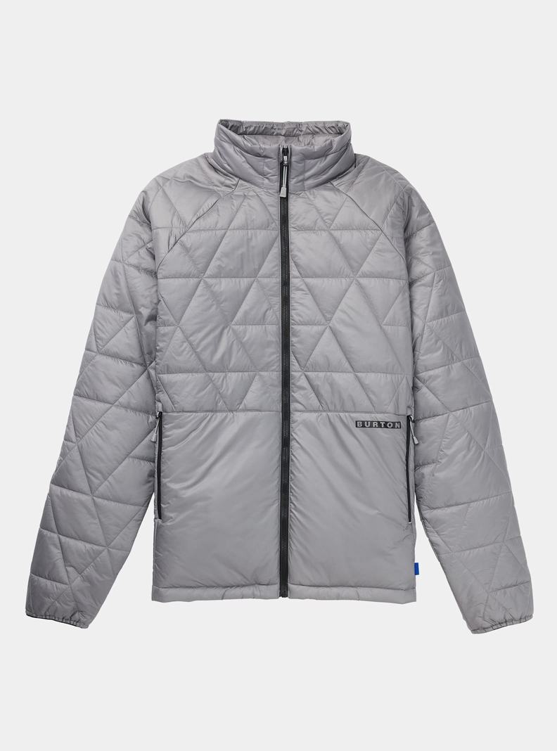 Burton Versatile Heat Syntetická Insulated Zimní Bunda Panske Siva | 84039-KZRE