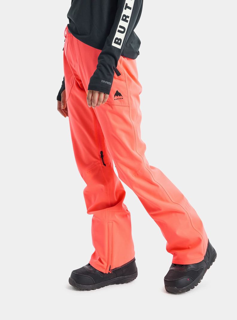 Burton Vida 2L Snowboardove Nohavice Damske Oranžové | 23576-YHKC