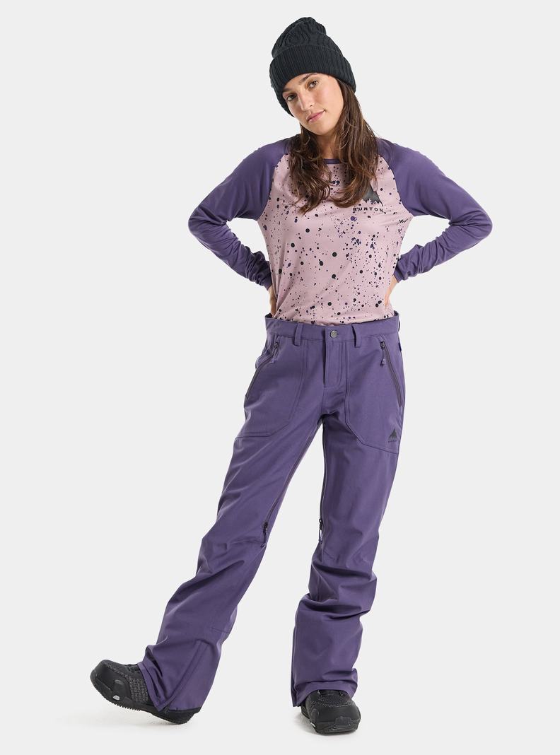 Burton Vida 2L Snowboardove Nohavice Damske Nachový | 60975-VXKJ