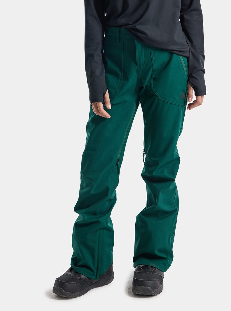 Burton Vida 2L Snowboardove Nohavice Damske Hnede | 75943-SIND