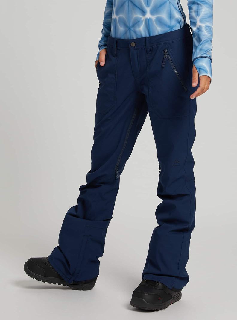 Burton Vida Snowboardove Nohavice Damske Modre | 93570-FAQC