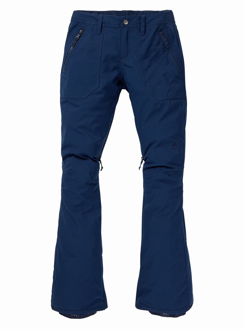 Burton Vida Snowboardove Nohavice Damske Modre | 93570-FAQC