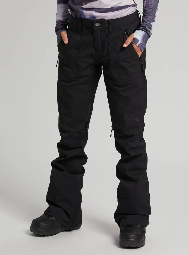 Burton Vida Snowboardove Nohavice Damske Čierne | 96783-CTJL