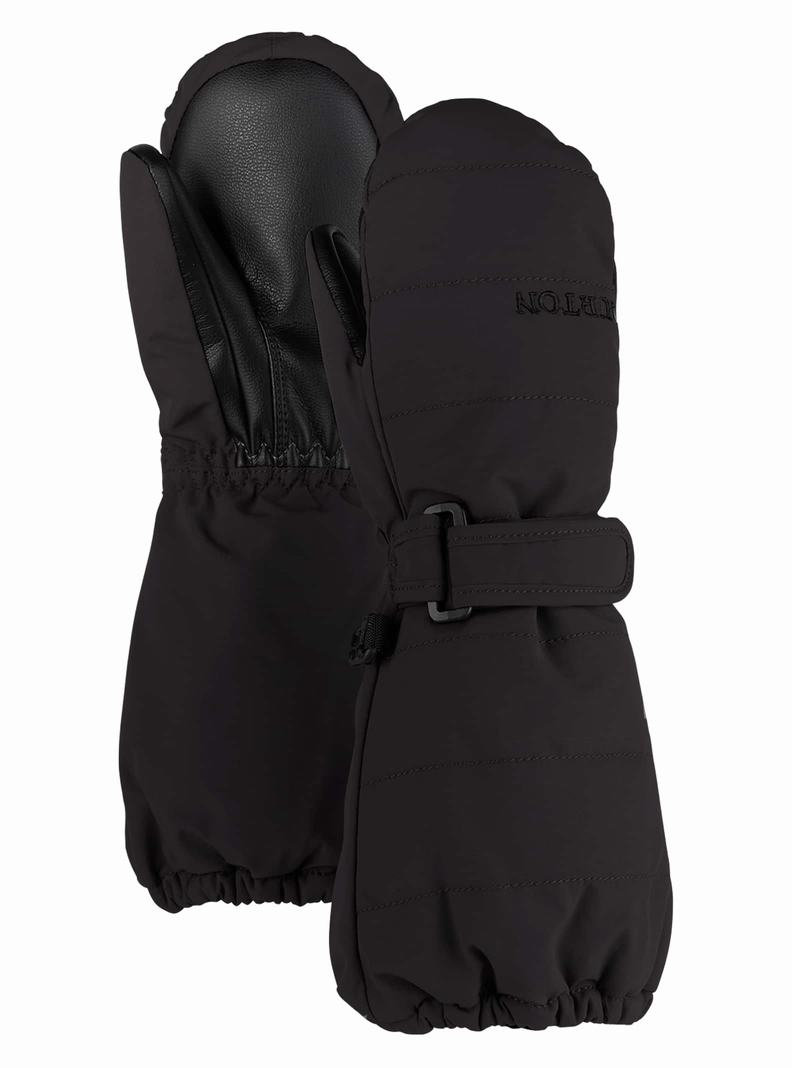 Burton Warmest Rukavice Detske Čierne | 54612-MBOC