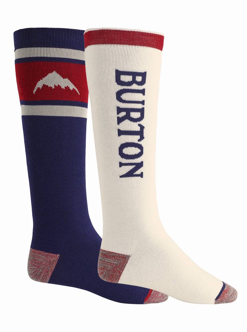 Burton Weekend Midweight (2 Pack) Snowboardové Ponožky Panske Indigo | 75308-BULG
