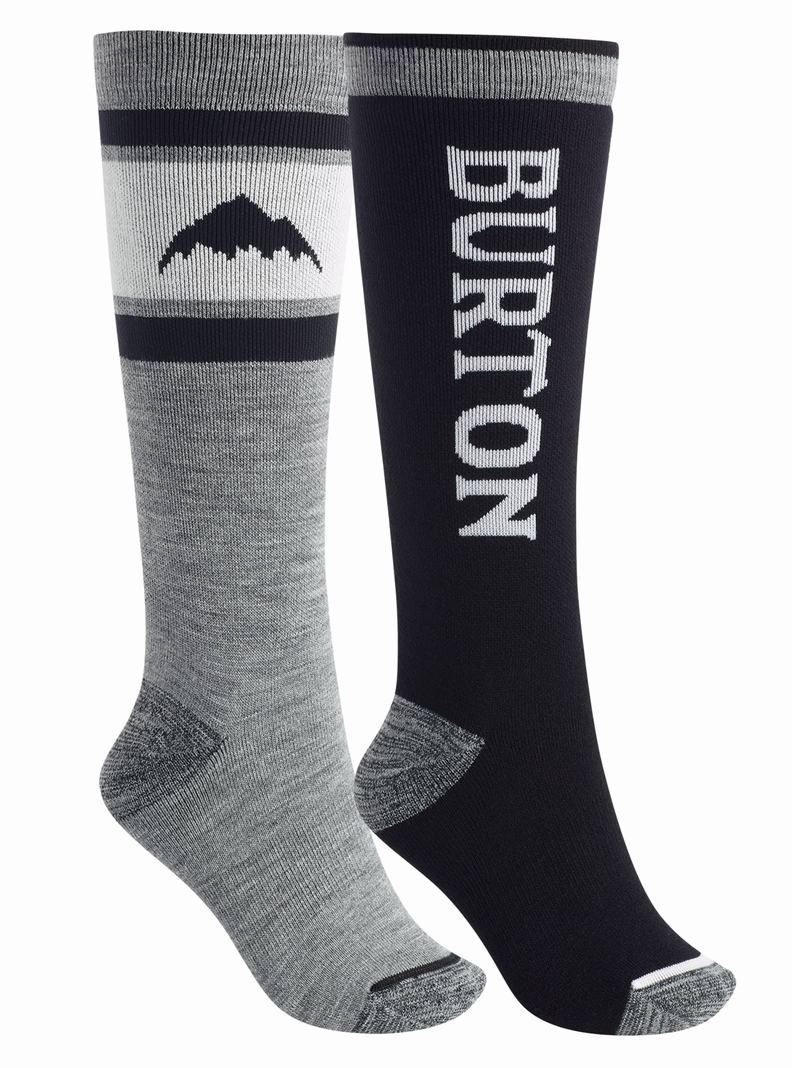 Burton Weekend Midweight (2 Pack) Snowboardové Ponožky Damske Čierne | 75624-BWTH