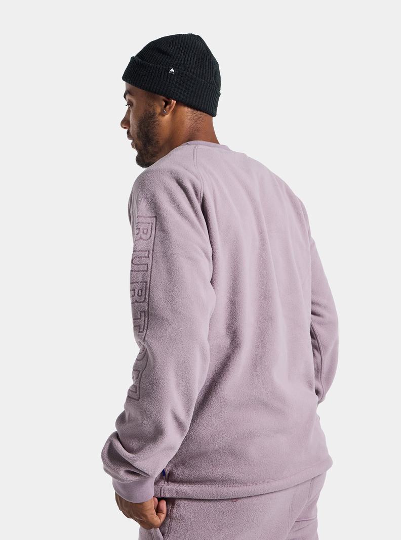 Burton Westmate Crewneck Fleece Mikina Panske Lavendel | 45902-IAQJ