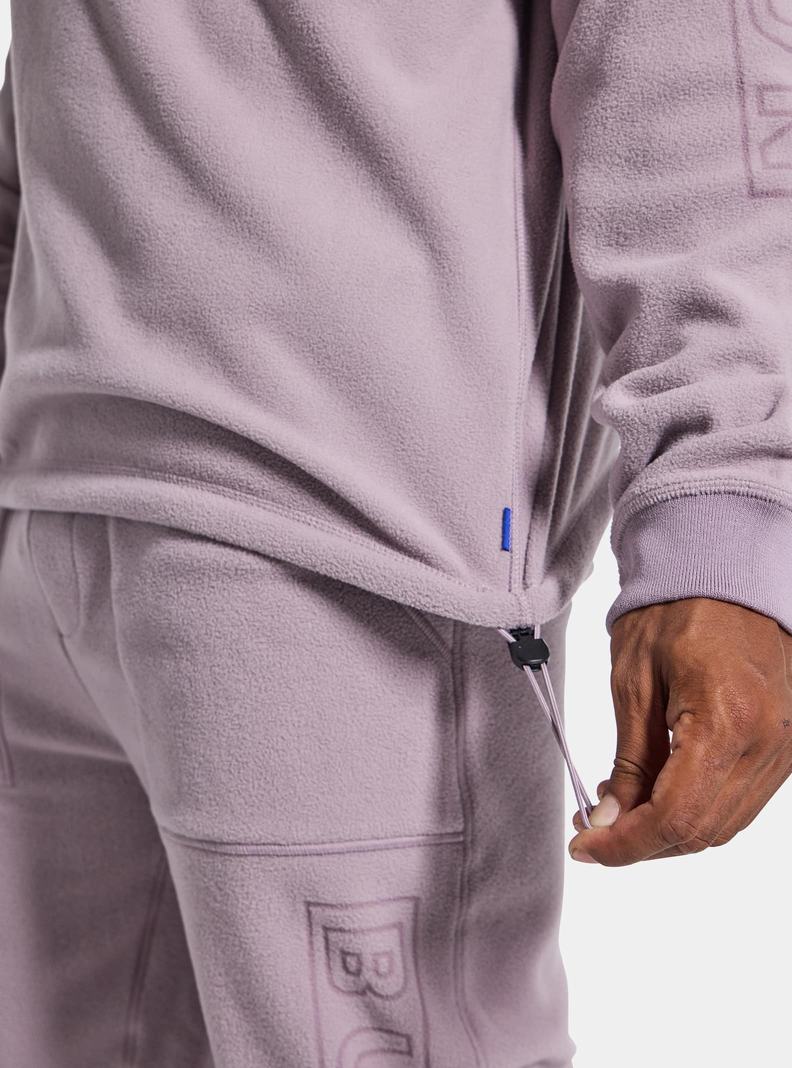 Burton Westmate Crewneck Fleece Mikina Panske Lavendel | 45902-IAQJ