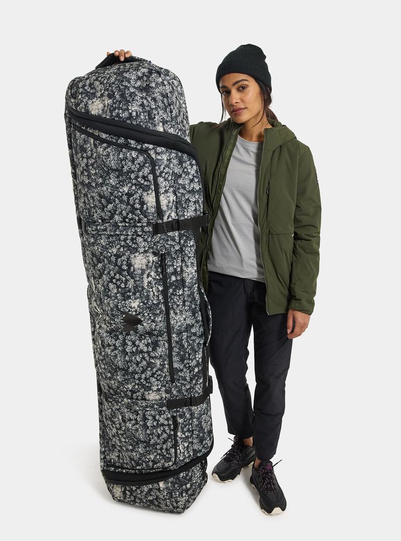 Burton Wheelie Flight Attendant Snowboard Ruksak  Tmavo Zelene | 90826-UPGQ