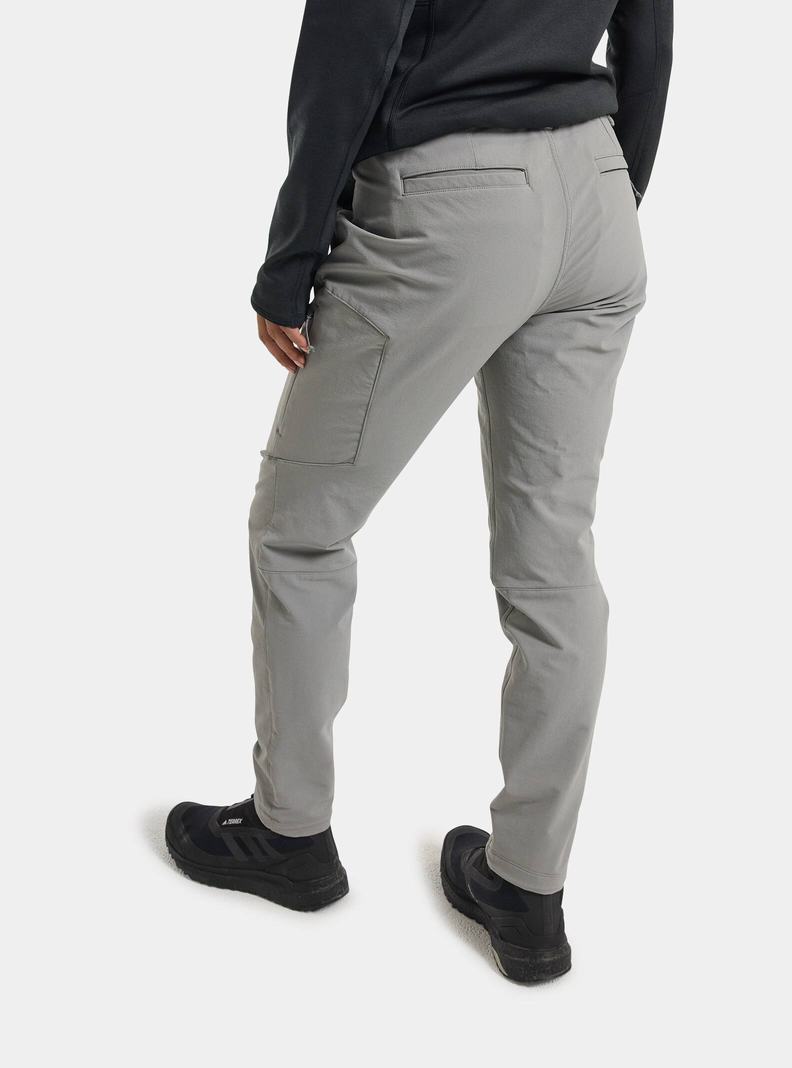 Burton Zimná Shelter Brushed Nohavice Damske Siva | 75130-SUXG