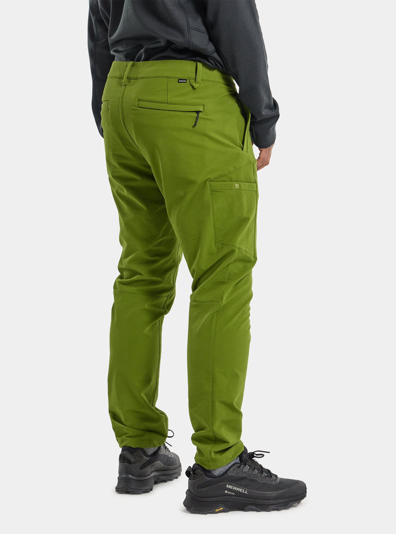 Burton Zimná Shelter Brushed Nohavice Panske Zelene | 63978-DVQT