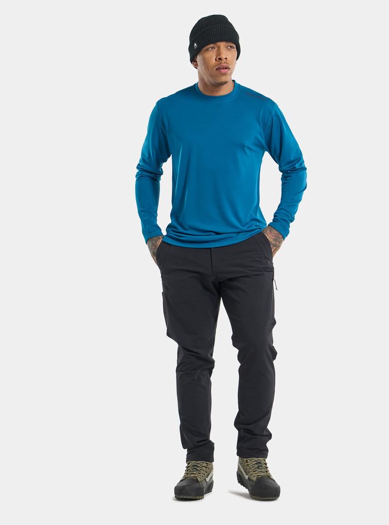 Burton Zimná Shelter Brushed Nohavice Panske Čierne | 96837-TFHE