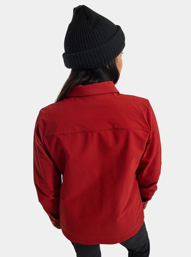 Burton Zimná Shelter Three-In-One Top Košele Damske Červené | 83620-RLUJ