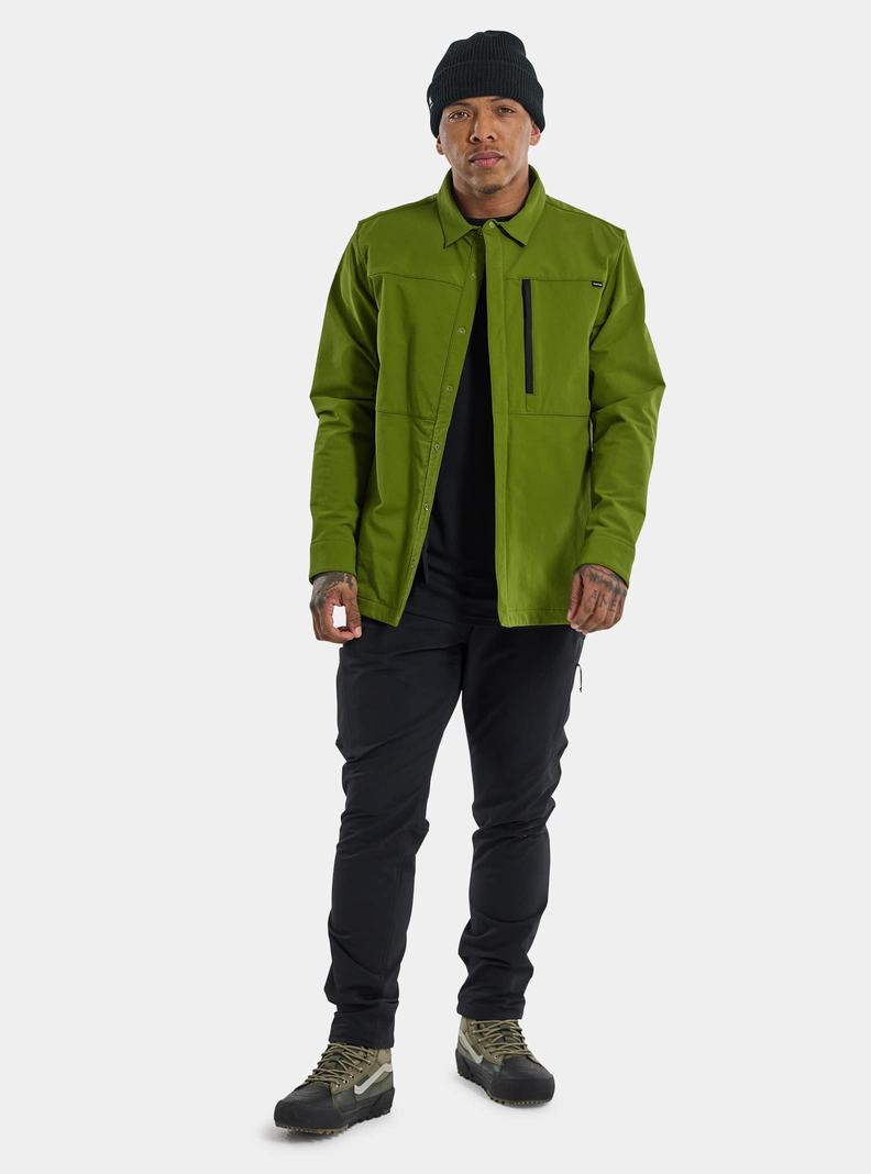 Burton Zimná Shelter Three-In-One Top Košele Panske Zelene | 93840-IVHC