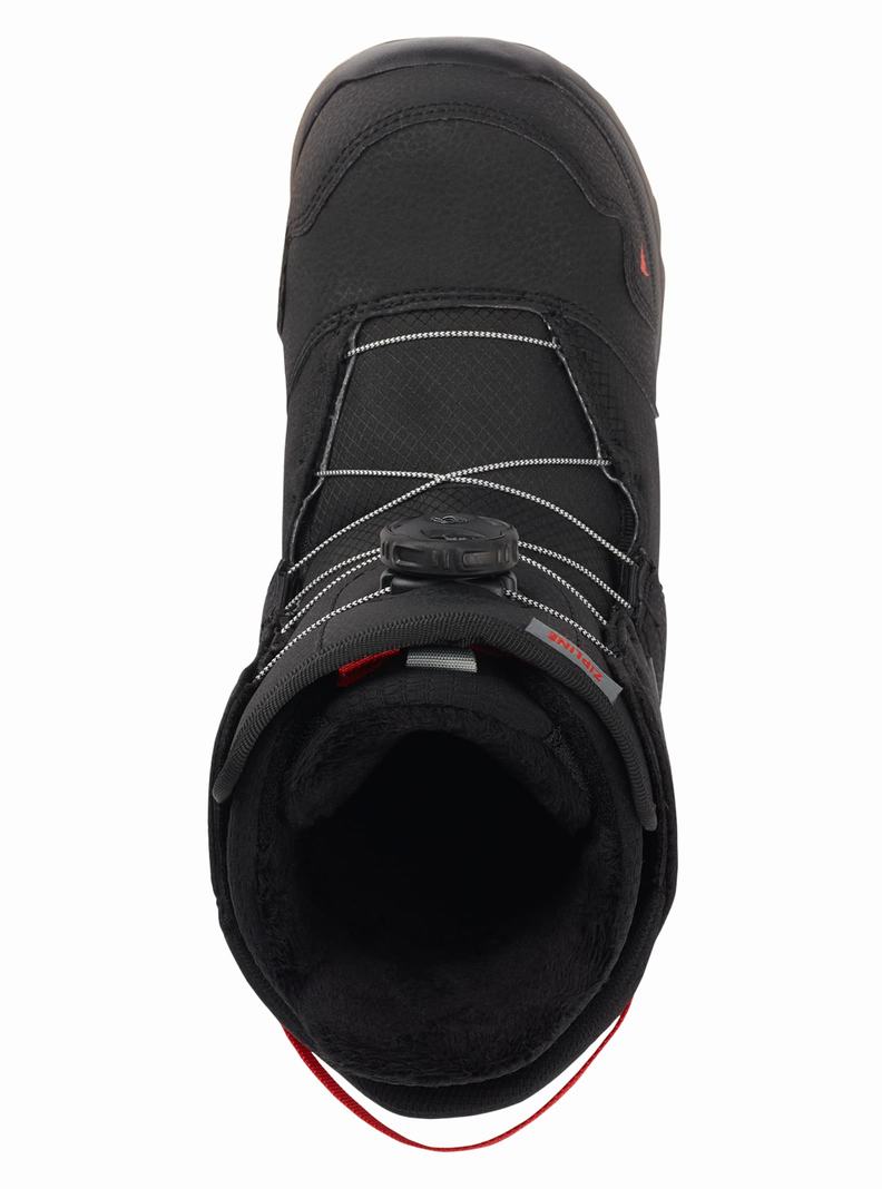 Burton Zipline BOA® Snowboardové Topánky Detske Čierne | 29435-BXVG