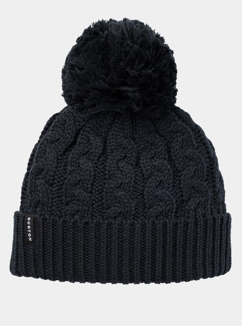 Burton Zippy Fleece-Podsite Čiapky Damske Čierne | 71064-ZAQW