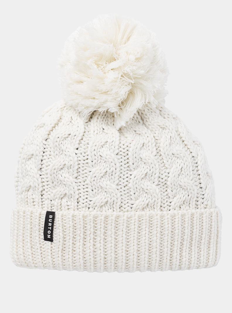 Burton Zippy Fleece-Podsite Čiapky Damske Biele | 97403-HOGW