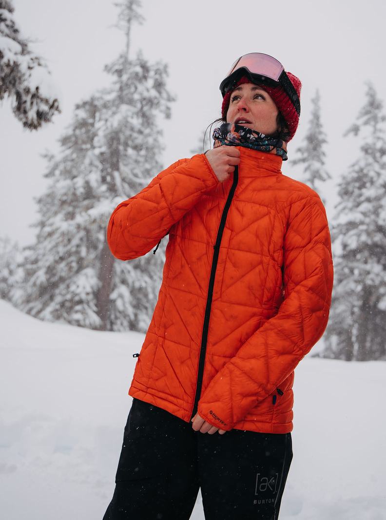 Burton [ak] Baker Down Zimní Bunda Damske Oranžové | 45160-WEHZ