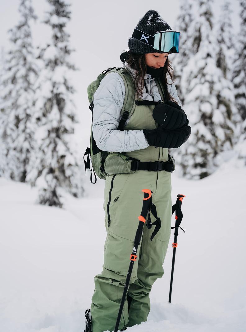 Burton [ak] Baker Down Zimní Bunda Damske Siva | 81034-RCQV