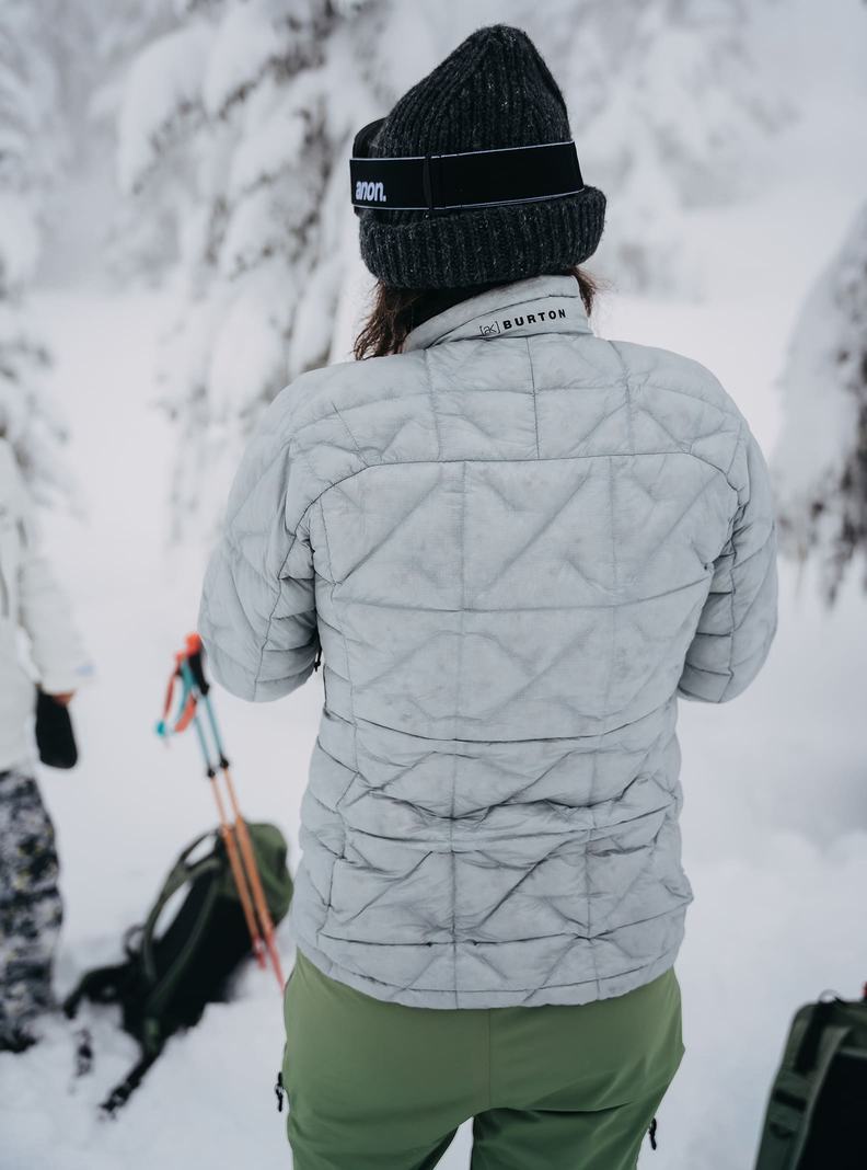 Burton [ak] Baker Down Zimní Bunda Damske Siva | 81034-RCQV