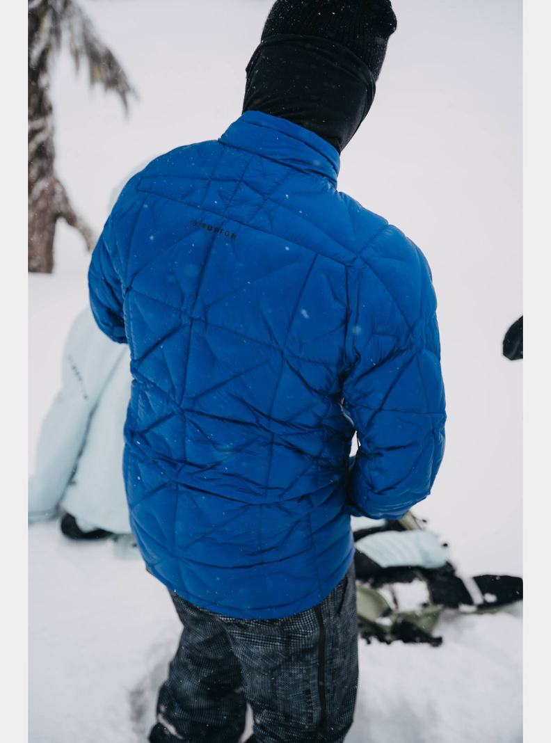 Burton [ak] Baker Down Zimní Bunda Panske Modre | 93042-YZSA