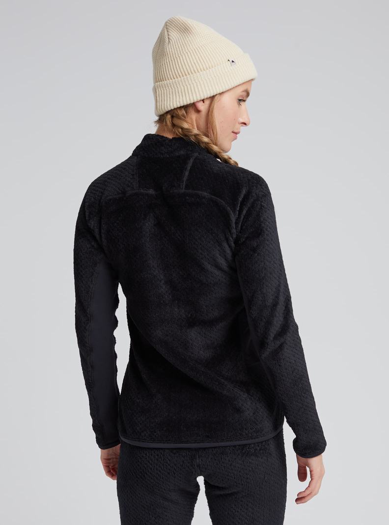 Burton [ak] Baker Hi-Loft™ Quarter-Zip Fleece Mikina Damske Čierne | 61928-ZKGD