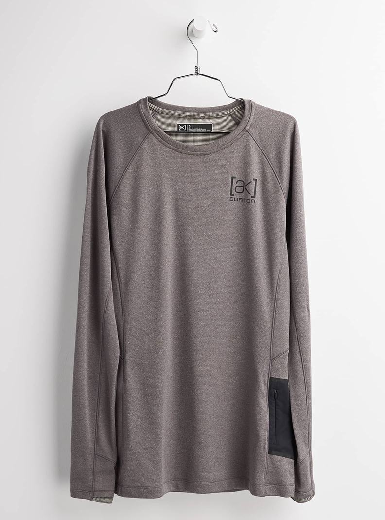 Burton [ak] Baker Power Vlna™ Crewneck Termoprádlo Damske Tmavo Siva | 10943-LDSM