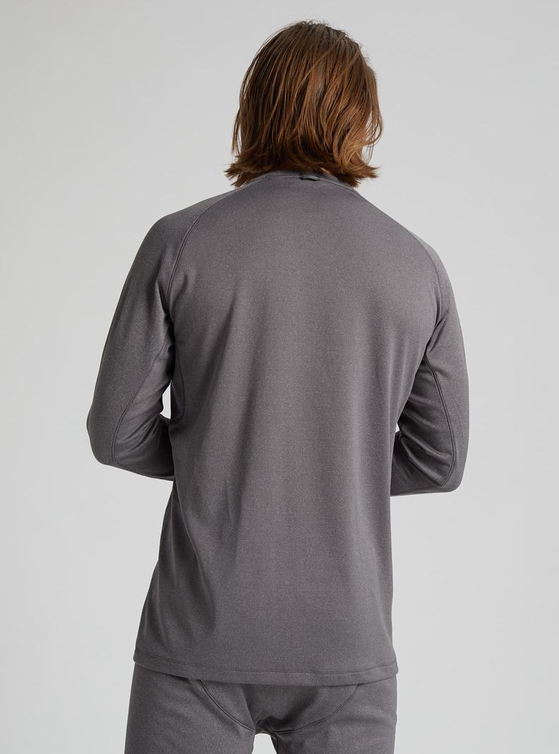 Burton [ak] Baker Power Vlna™ Crewneck Termoprádlo Panske Tmavo Siva | 98347-ZMLT