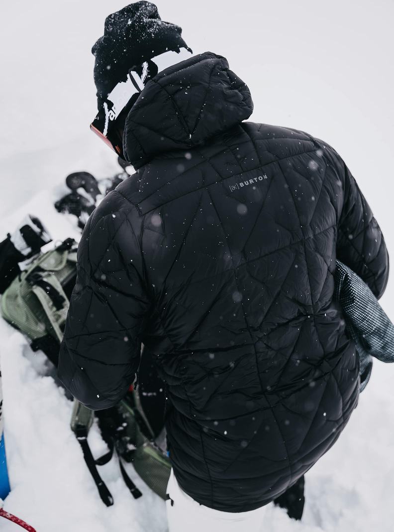 Burton [ak] Baker S Kapucňou Down Zimní Bunda Panske Čierne | 23487-ZBWC