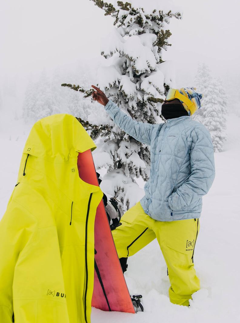 Burton [ak] Baker Ultralight Down Insulated Zimní Bunda Panske Modre | 60217-DNBM