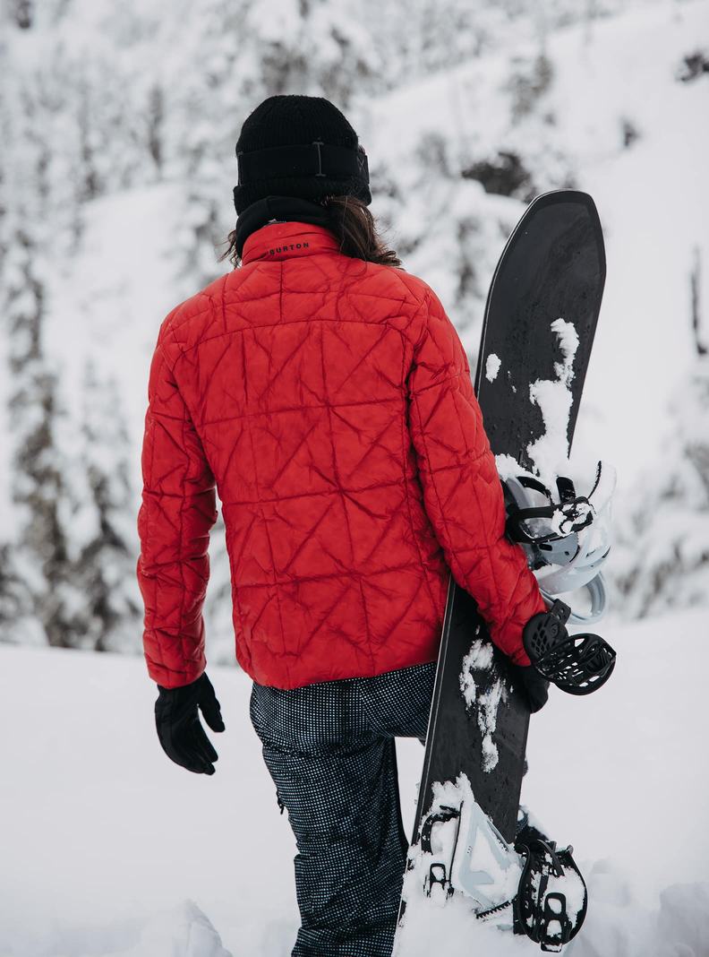 Burton [ak] Baker Ultralight Down Zimní Bunda Damske Červené | 34790-IYNH