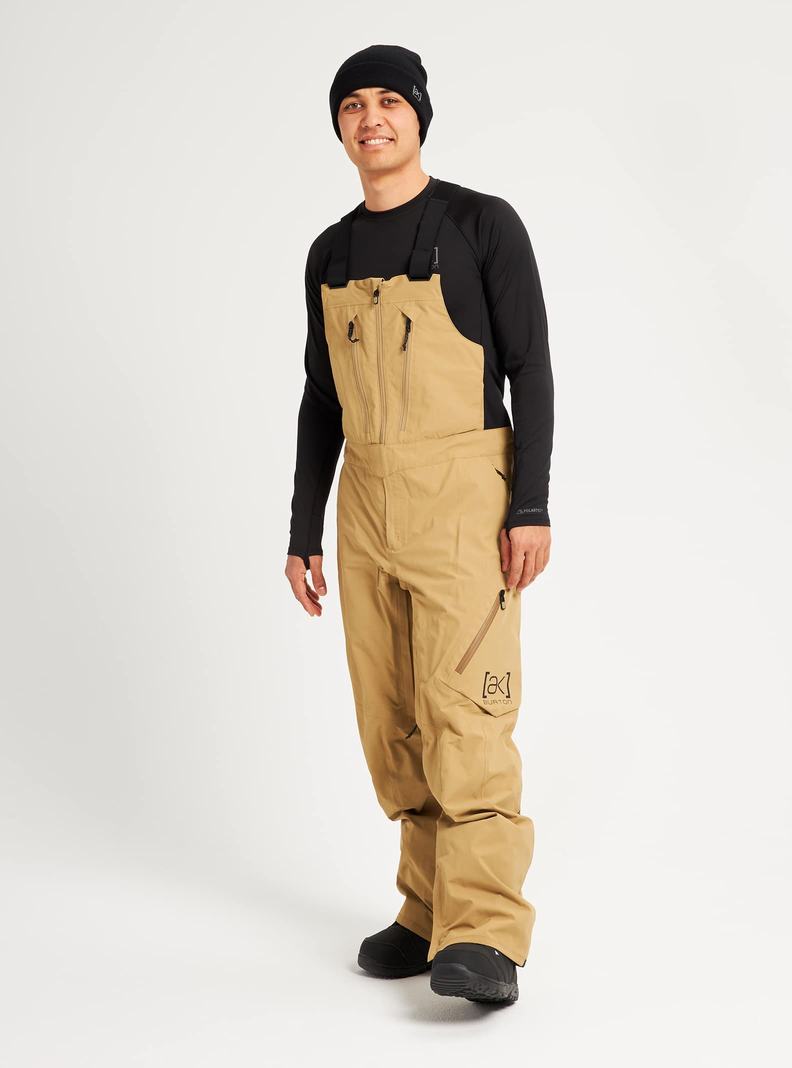 Burton [ak] Cyclic GORE-TEX 2L (Kratke) Snowboardove Nohavice Panske Hnedožltý | 59036-JSEQ